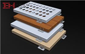 冲孔铝单板表面冲孔要求-八和建材