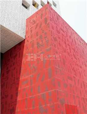 艺术镂空铝单板外墙-八和建材