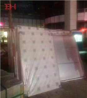 广州合生广场项目定制室内铝单板发货动态2