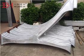 装饰铝板的工艺性-造型铝单板 冲孔铝单板 造型铝方通