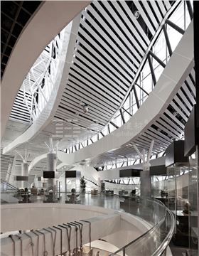 柳州奇石展览馆-铝单板、条形铝天花板、铝格栅吊顶2