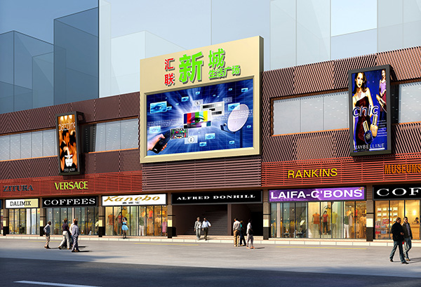 仿木纹铝方通吊顶 仿木纹铝方通吊顶