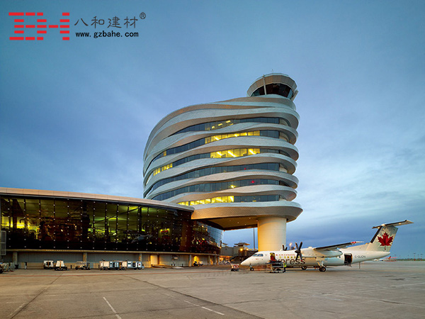 Metal Exterior Aluminum Veneer Decoration Canada's Edmonton International Airport Complex Office Building