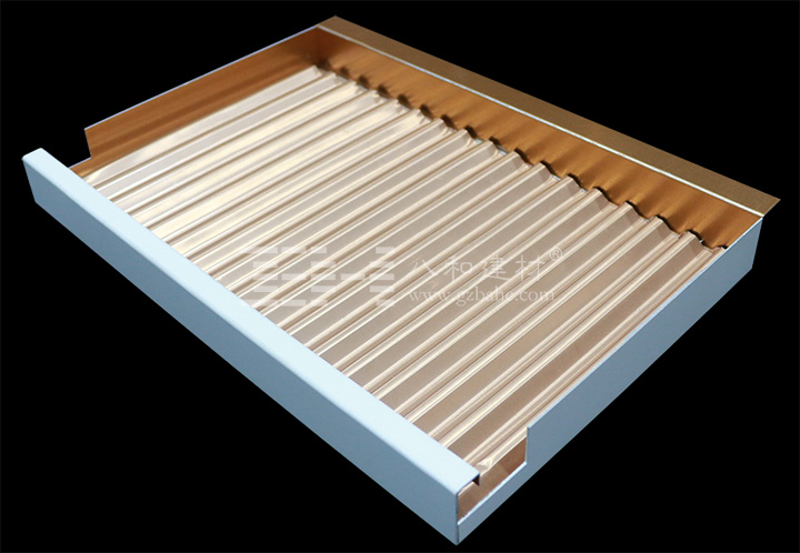 铝质瓦楞板吊顶 铝质瓦楞板吊顶