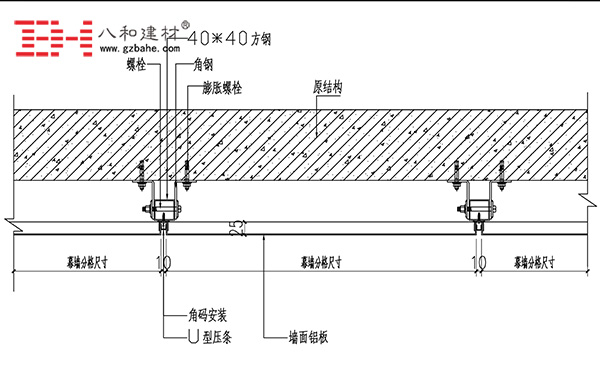 幕墙铝单板安装放线正确的关键