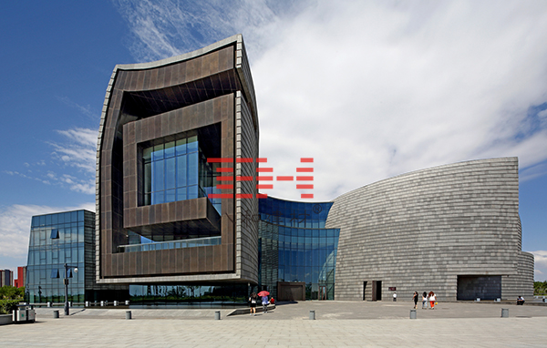 Stone-Patterned Aluminum Veneer Curtain Wall Of Datong City Museum