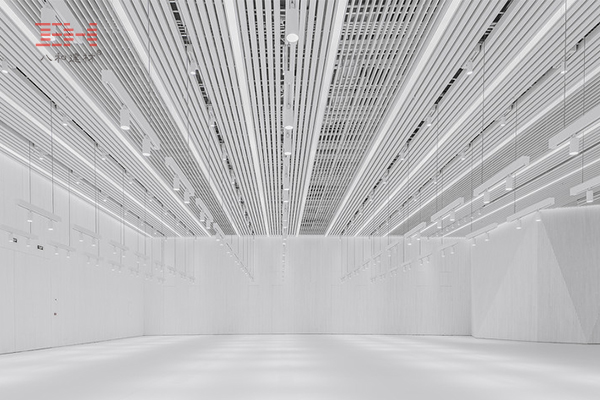中央美院建筑学院多功能厅的铝制格栅改造 01.jpg