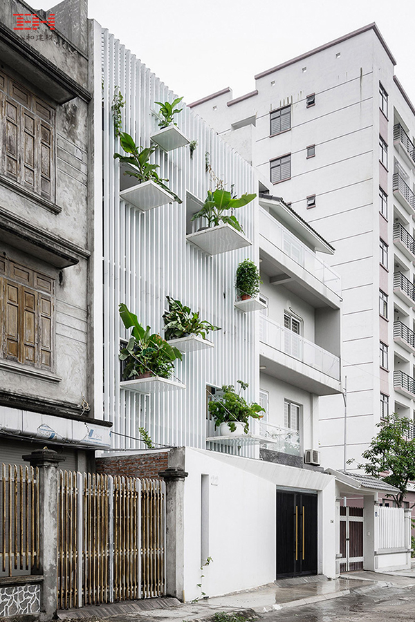 Aluminum Square Tube Gives The Building Good Natural Light And Natural Ventilation