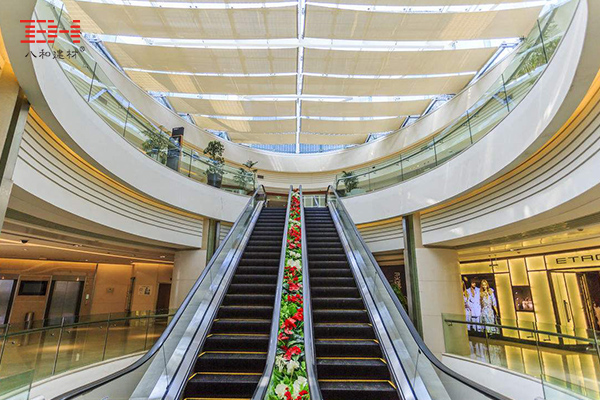 Shopping Mall Escalator Aluminum Veneer Case