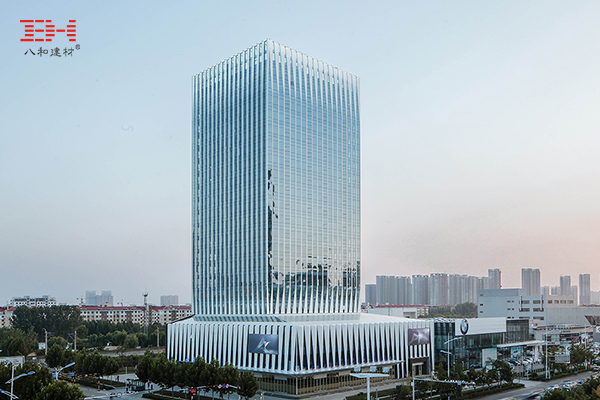 案例欣赏：PVDF铝单板装饰山东政能国际金融中心立面