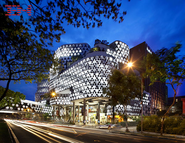 世界建筑文化之旅 新加坡Iluma购物中心
